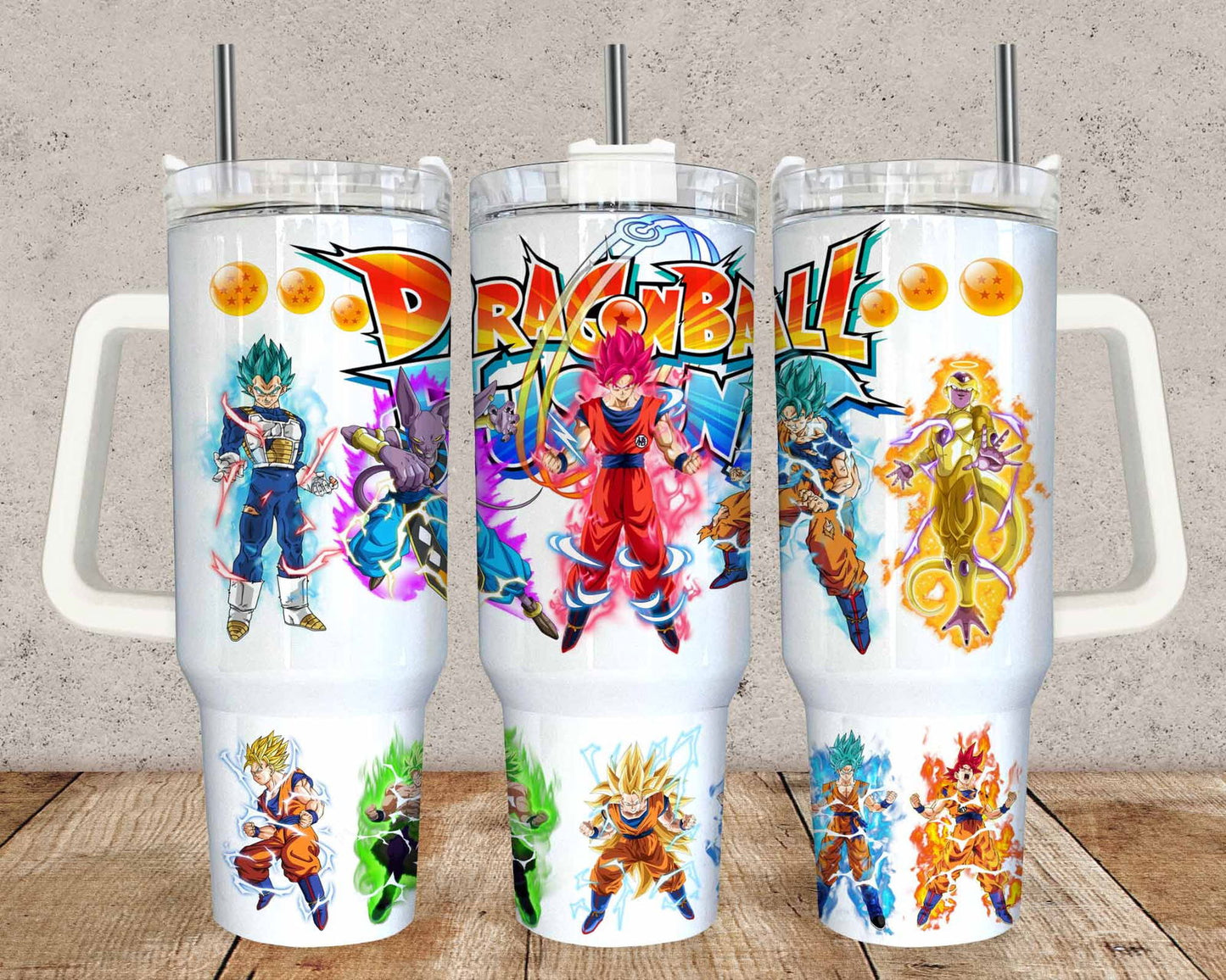 Cartoon Movies 40oz Tumbler Wrap, Comic Tumbler, 40 oz Quencher Tumbler Wrap, Goku Tumbler Wrap, Tumbler Sublimation, Anime Dragon Png, Png Download