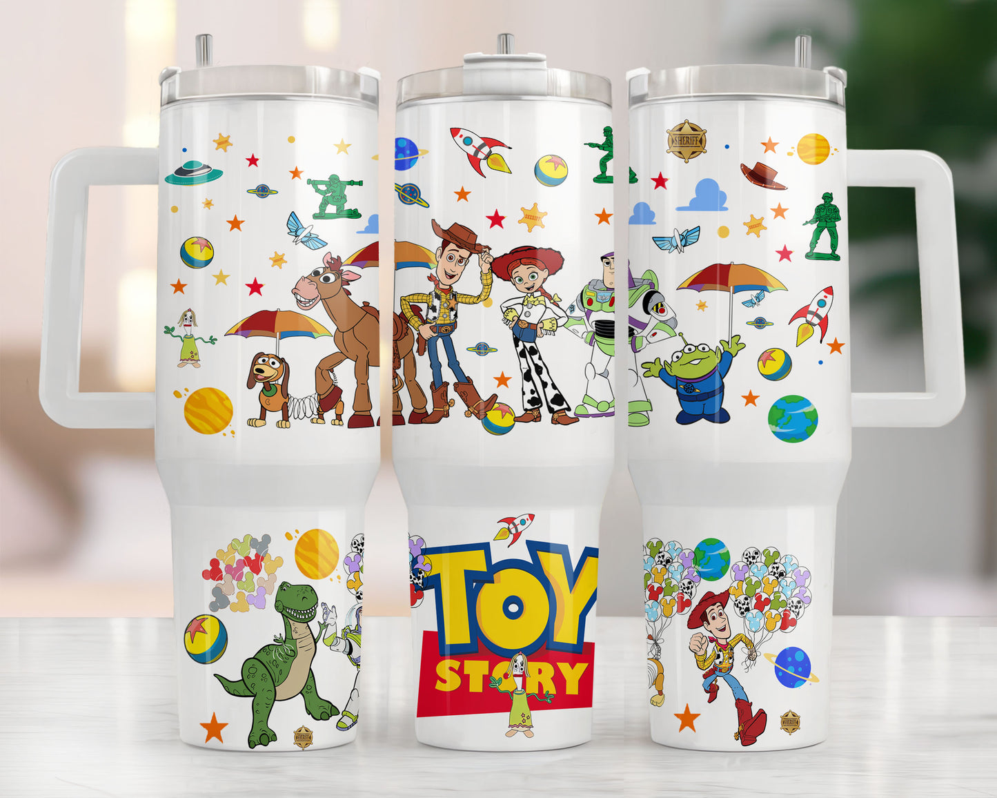 Movies Characters 40oz Tumbler Wrap Png, Cartoon Characters, Toy story 40oz Tumbler Png, Magic Cartoon 40oz Tumbler Png Sublimation Design