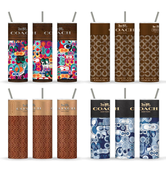 Bundle 4+ Bag Collection Tumbler Design, Betty 20oz Skinny Straight Tumbler Design, Sublimation Designs, Full Tumbler Wrap