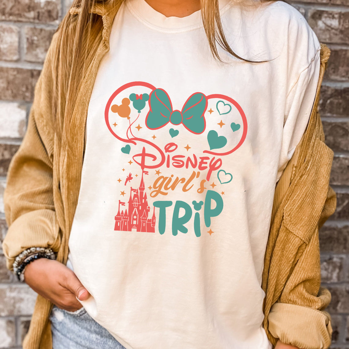 Disney Girl Trip PNG Design, Disney Trip, Disney family shirts, Disney kids and adults shirt - VartDigitals