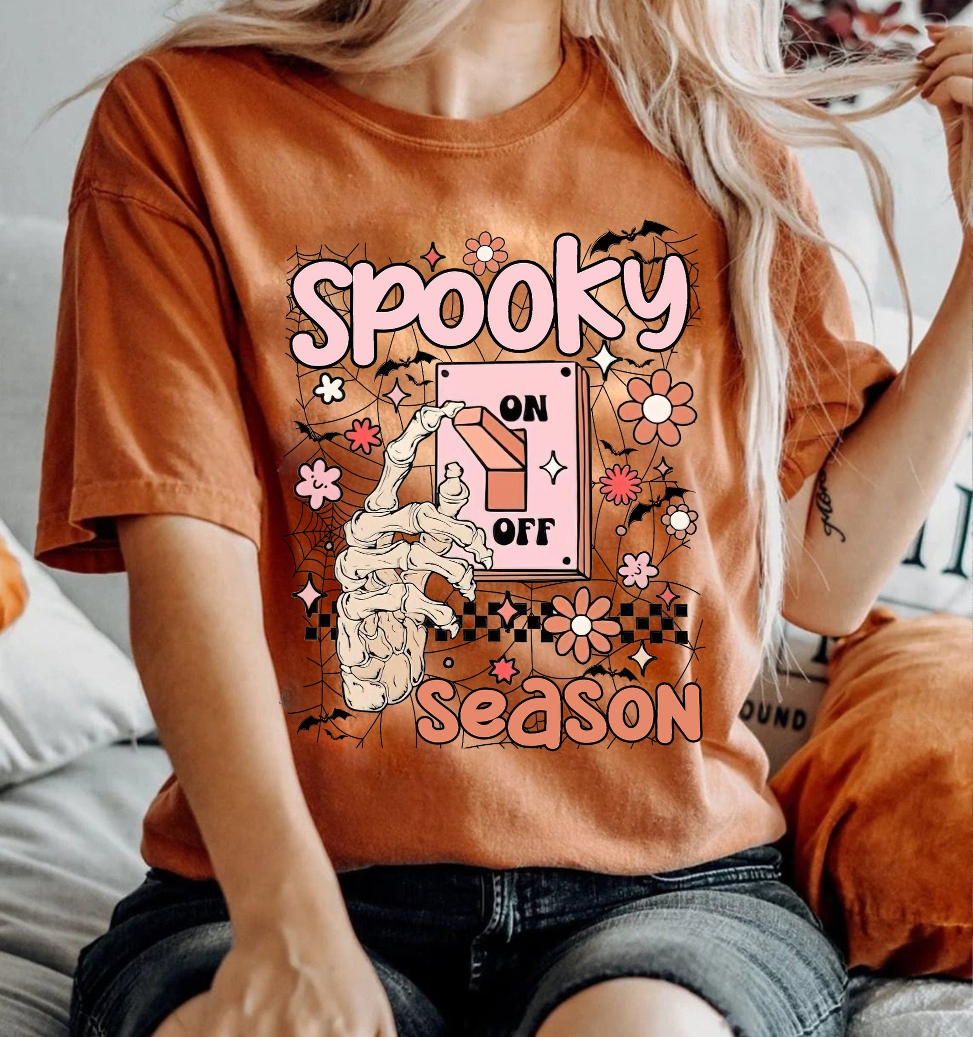 Spooky Season Shirt, Halloween Shirt, pumpkin Shirt, Halloween Tee, Cute Ghost Shirt, Spooky Season t-Shirt, Ghost T-shirt - VartDigitals