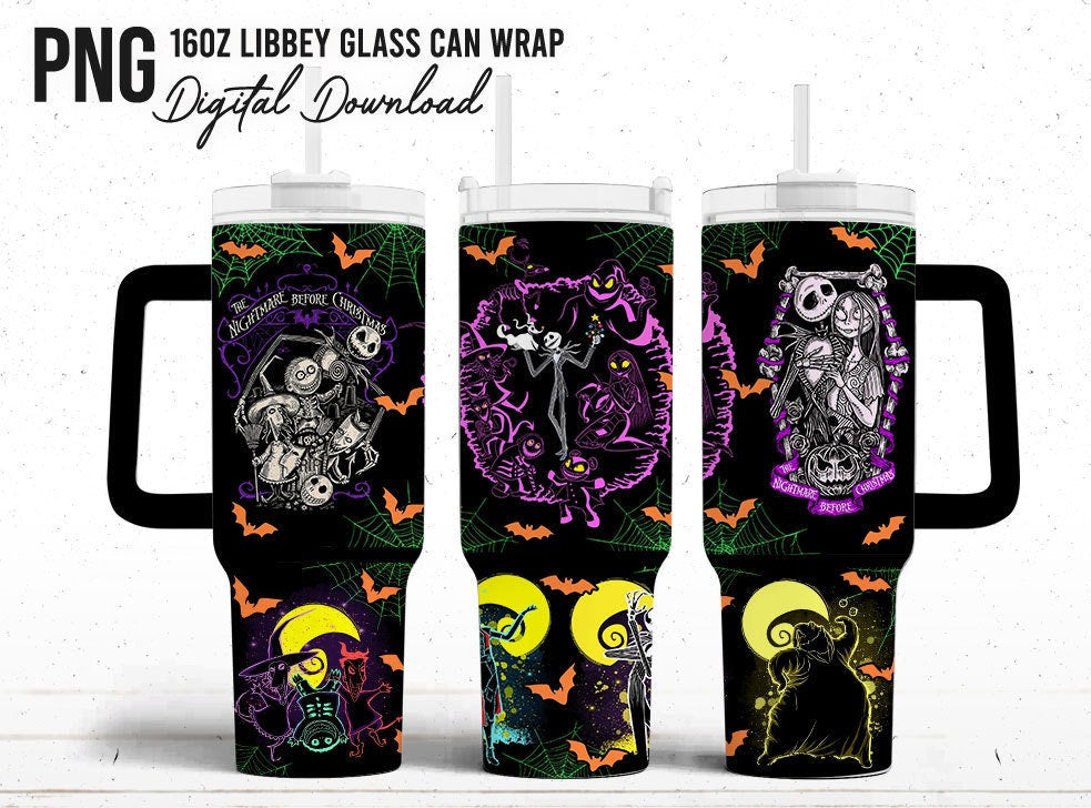 Horror Movie 40oz Png, Horror Character 40oz Tumbler Wrap, Halloween Tumbler, Trick or Treat, Nightmare 40oz Halloween Tumbler, Horror Wrap - VartDigitals