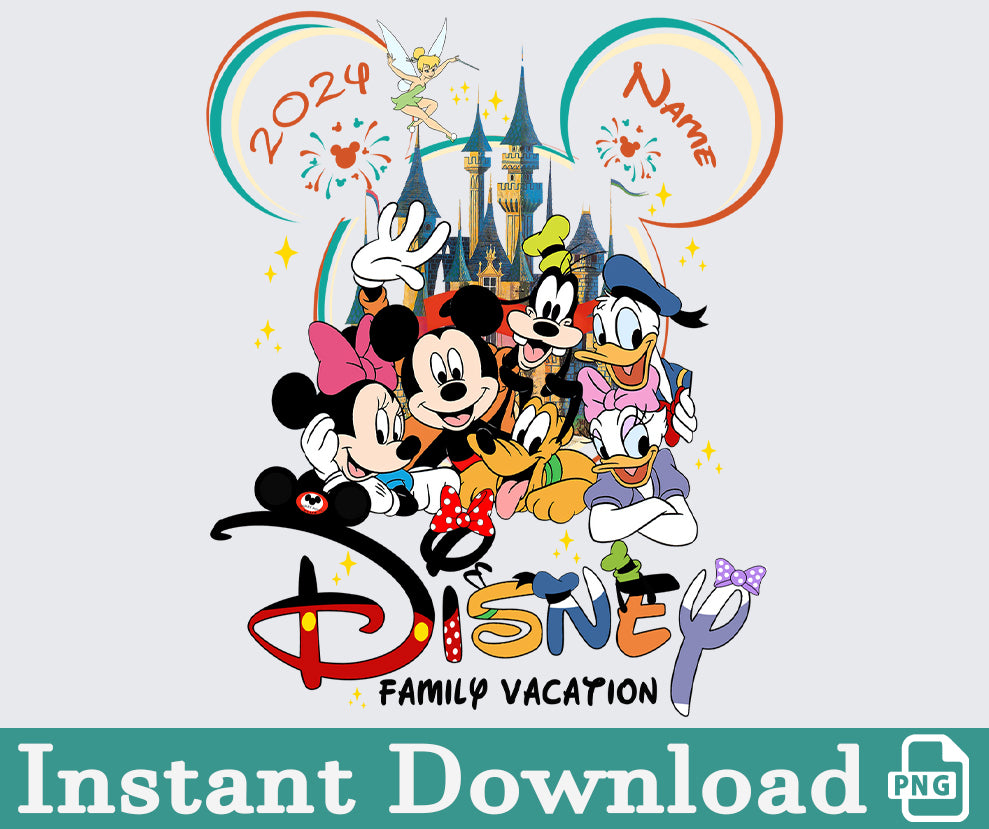 Disney Trip Png, Madelyn PNG Design, Family Trip 2024 Png, Family Vacation Png, Friend Squad Png, Vacay Mode Png, Magical Kingdom Png, Only Png 103