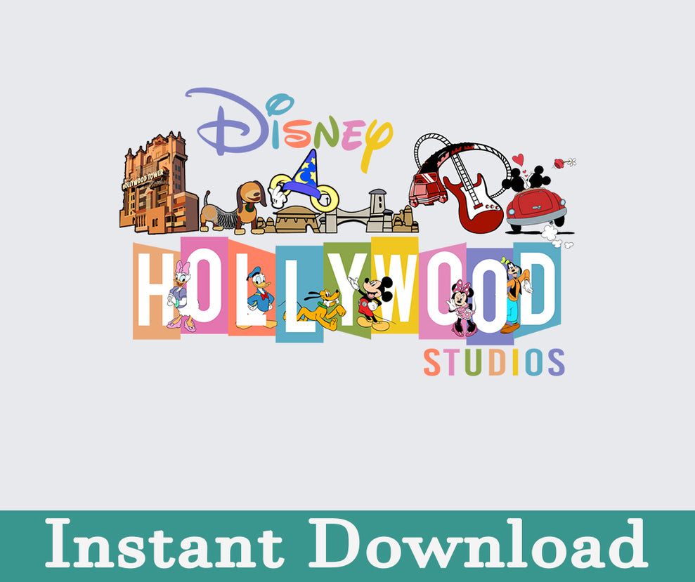 Hollywood Studios Png, Family Trip Png, Family Vacation Png, Mouse and Friends Png, Magical Kingdom, Vacay Mode, Png File For Sublimation