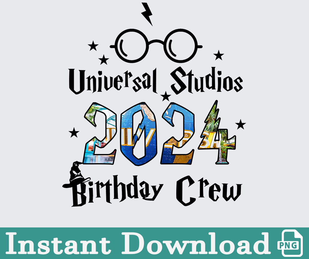 Universal Studios Svg, Family Trip Universal Studios Svg, Universal Studios Shirt Svg, Bỉthday Crew, Digital Download