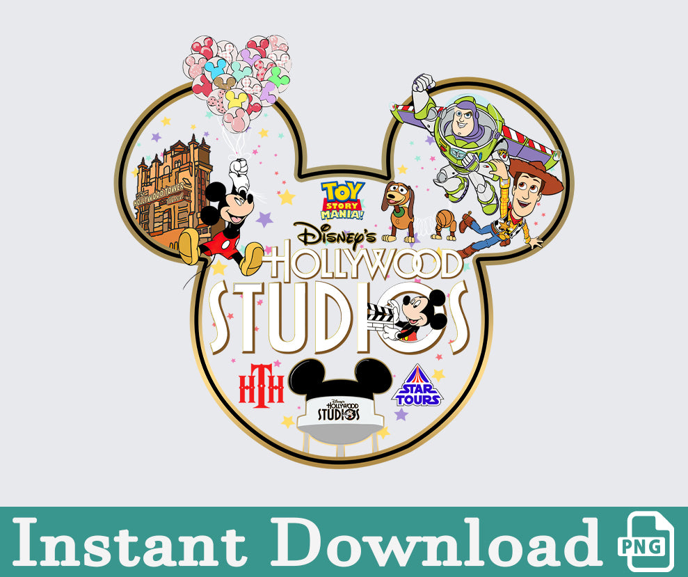 Hollywood Studios Png, Family Trip Png, Family Vacation Png, Mouse and Friends Png, Magical Kingdom, Vacay Mode, Png File For Sublimation 39