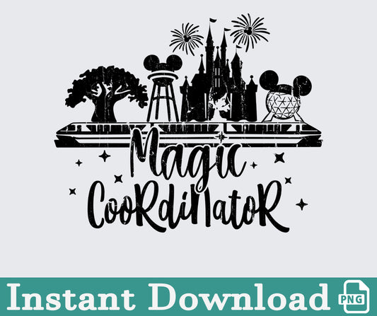 Magic Coordinator Svg Png, My First Trip Svg, Family Vacation Svg, Best Day Ever, Magical Kingdom Svg, Friend Squad Svg, Vacay Mode Svg