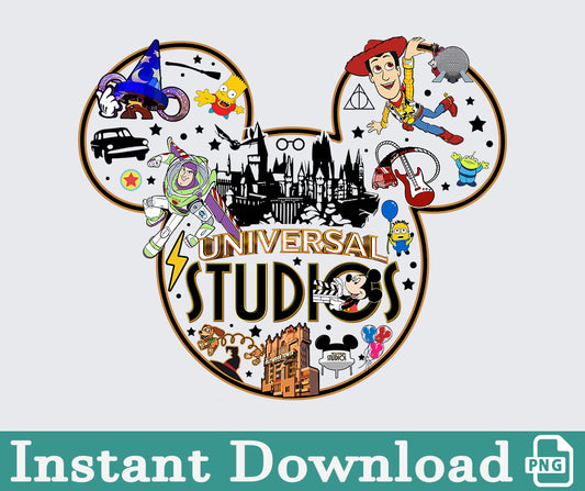 Hollywood Studios Png, Family Trip Png, Family Vacation Png, Mouse and Friends Png, Magical Kingdom, Vacay Mode, Png File For Sublimation 49