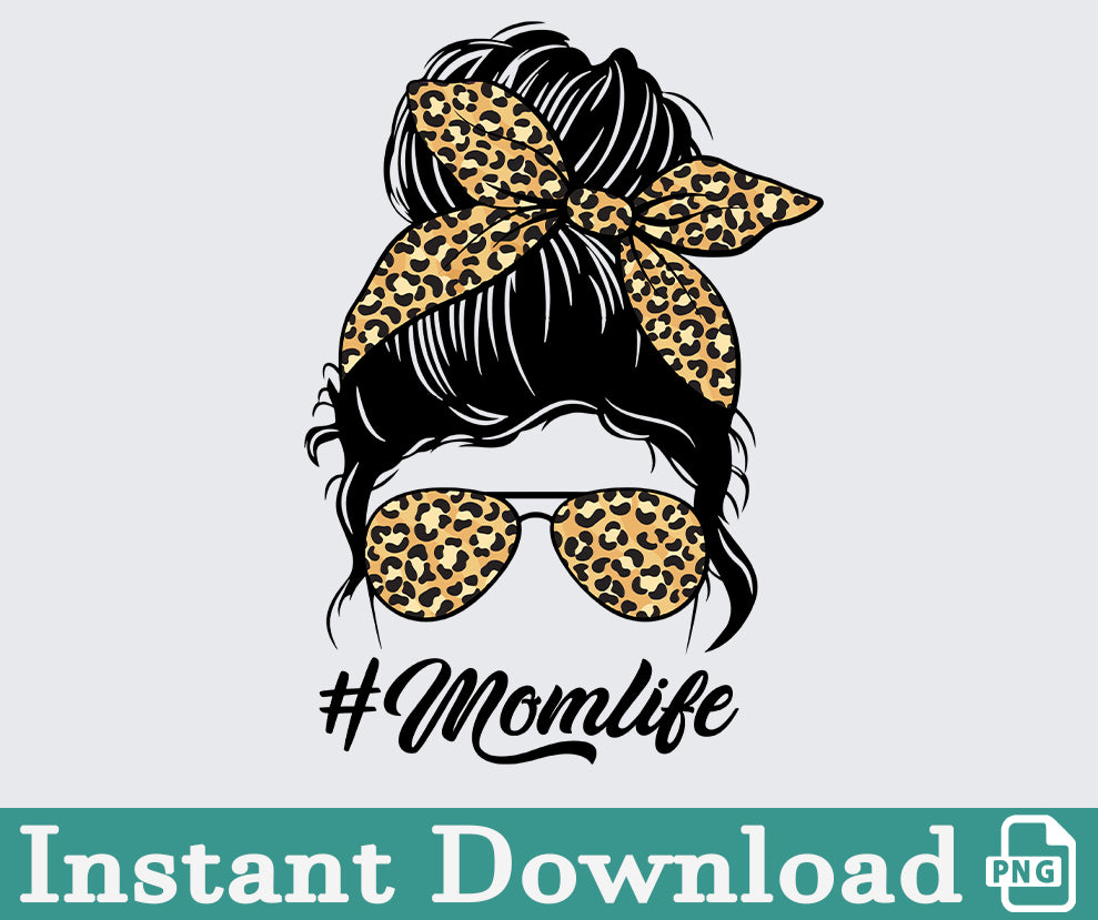 Mom Life Kid Life Svg, Momlife Svg, Mom Life Kid Life Png, Mom Daughter Svg, Mom Life Svg, Leopard Mom Svg, Messy Bun Mom Svg