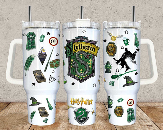 Magic 40 oz Tumbler Wrap PNG, HP Quencher Tumbler Sublimation, Wizard Tumbler Png, HP Tumbler Png, Digital Download 2