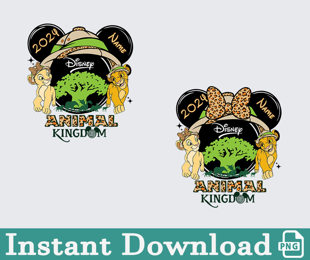 Couple Animal Kingdom PNG, Wild Disney Couple Shirts, Animal Kingdom Theme Park Couple, Safari Adventure, Simba and Mufasa, Safari Trip Shirts