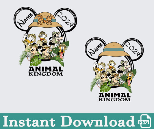 Couple Animal Kingdom PNG, Wild Disney Couple Shirts, Animal Kingdom Theme Park Couple, Safari Adventure, Mickey Minnie, Safari Trip Png
