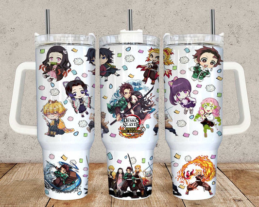 Movie Characters 40oz Tumbler Wrap, Comics Tumbler design, Anime Pirates Tumbler wrap Sublimation, Comics Png sublimation, Digital Download