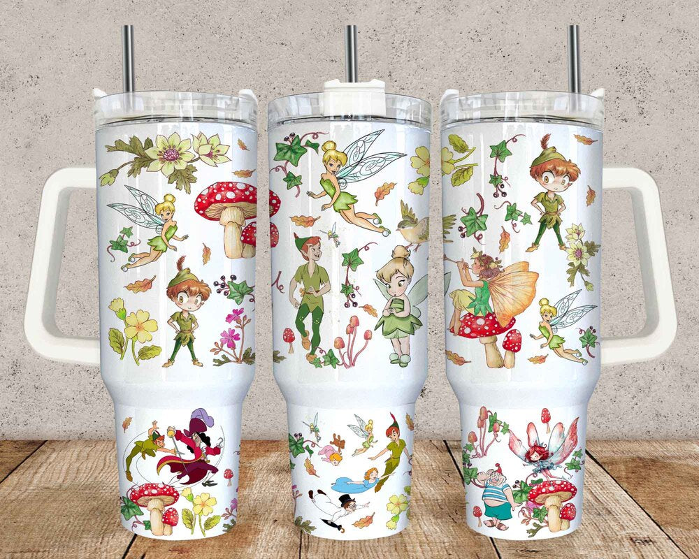 Magical Cartoon 40oz Tumbler Quencher Tumbler Wrap, Cartoon Tumbler Wrap, Magical Tumbler, Magic 40z Tumbler Wrap PNG, Png Download