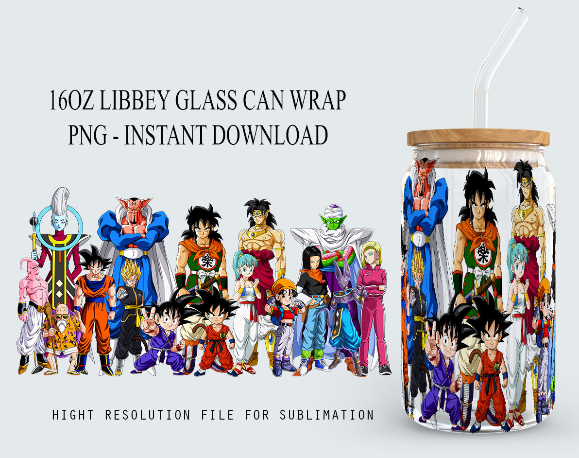 Comics Cartoons characters Glass Can 16oz, Comics tumbler design, Bestseller Digital Fil, uv dtf Tumbler wrap Sublimation, Png sublimation - VartDigitals