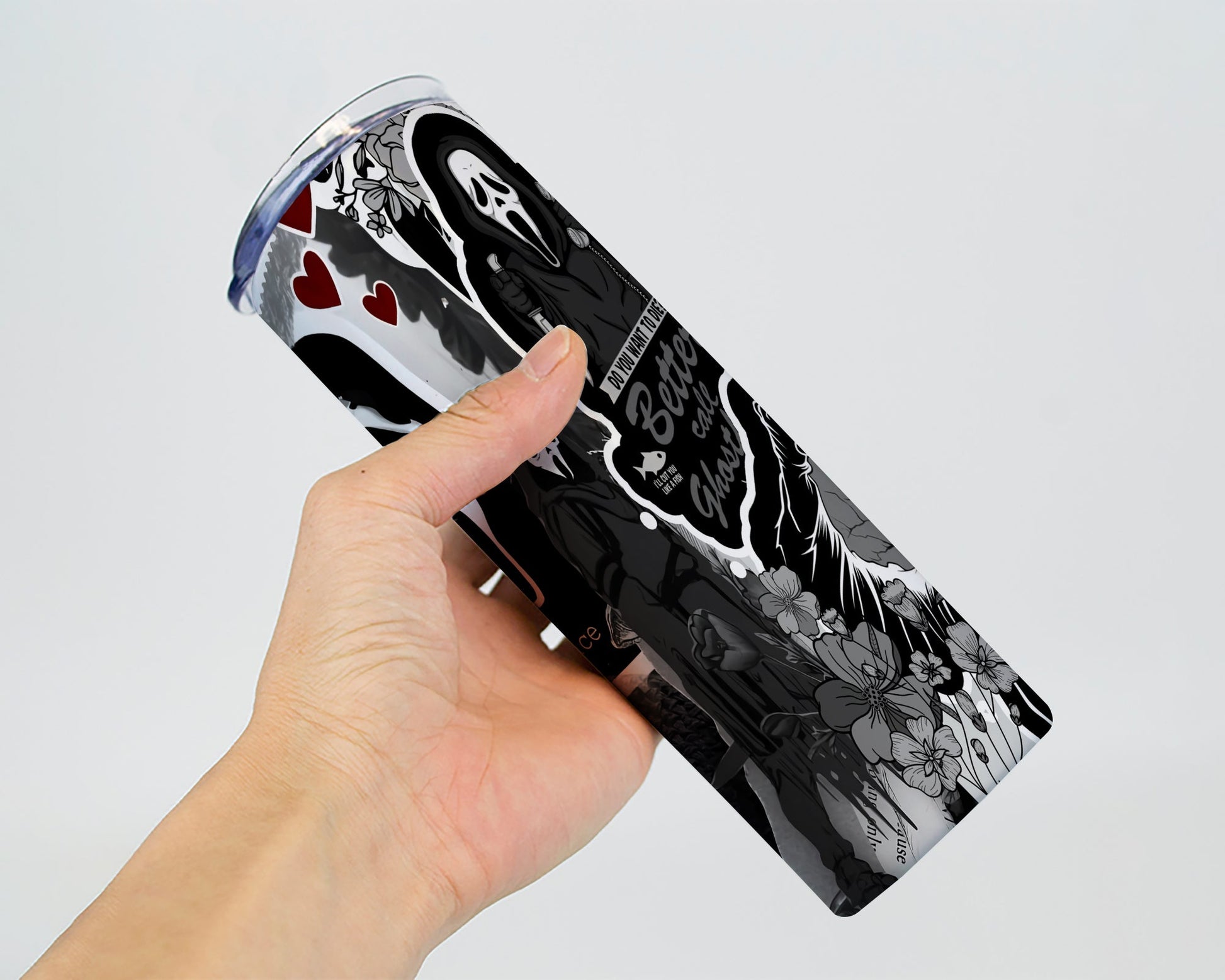 Horror Tumbler Wrap, Scary Movie Tumbler, Horror Tumbler Wrap, 20oz Skinny Tumbler, Horror Character, Halloween Tumbler, Png Download - VartDigitals